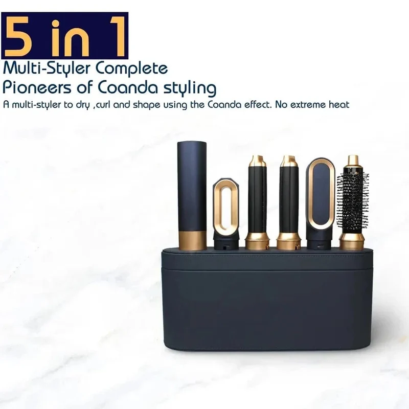 Neuer Haartrockner Multi Hair Styler 5 In1 Lockenstab Haarglätter Mit Haarbürste Haartrockner Für Haartrockner Haar Multi Styler