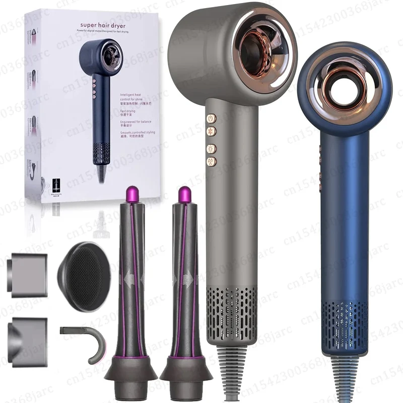 Professioneller Super-Haartrockner mit negativen Ionen, schnelltrocknend, blattlose Haartrockner, Salon, Haushaltsgeräte, Haarpflege mit konstanter Temperatur