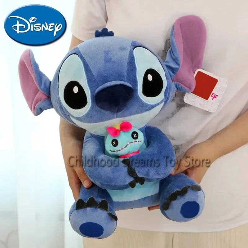 Süße Disney Stitch Plüschpuppe Spielzeug 20-25CM Anime Lilo & Stitch Gefüllte Plushs Stich Plüschpuppen Kinder Geburtstagsgeschenk Spielzeug Kawaii