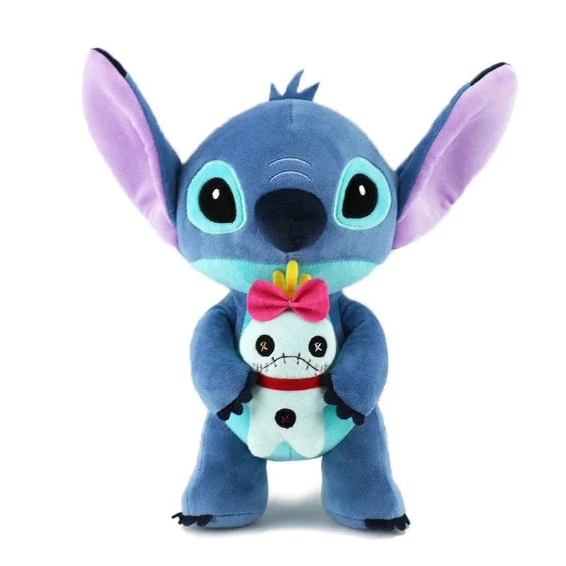 Süße Disney Stitch Plüschpuppe Spielzeug 20-25CM Anime Lilo & Stitch Gefüllte Plushs Stich Plüschpuppen Kinder Geburtstagsgeschenk Spielzeug Kawaii