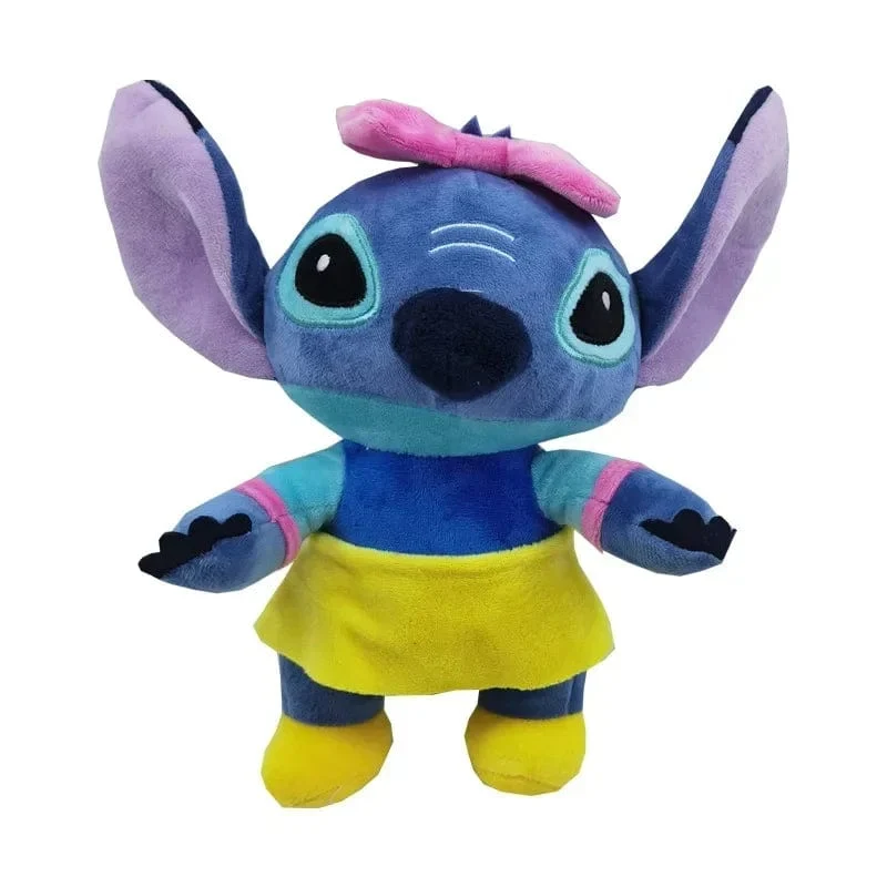 Süße Disney Stitch Plüschpuppe Spielzeug 20-25CM Anime Lilo & Stitch Gefüllte Plushs Stich Plüschpuppen Kinder Geburtstagsgeschenk Spielzeug Kawaii