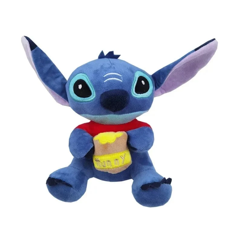 Süße Disney Stitch Plüschpuppe Spielzeug 20-25CM Anime Lilo & Stitch Gefüllte Plushs Stich Plüschpuppen Kinder Geburtstagsgeschenk Spielzeug Kawaii