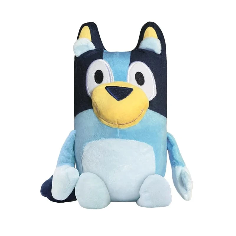 Bluey 28CM Anime Figuren Familie Bingo Plüsch Puppen Animation Peripherie Hund Papa Bandit und Mama Chili Stofftiere Kinder Geschenk
