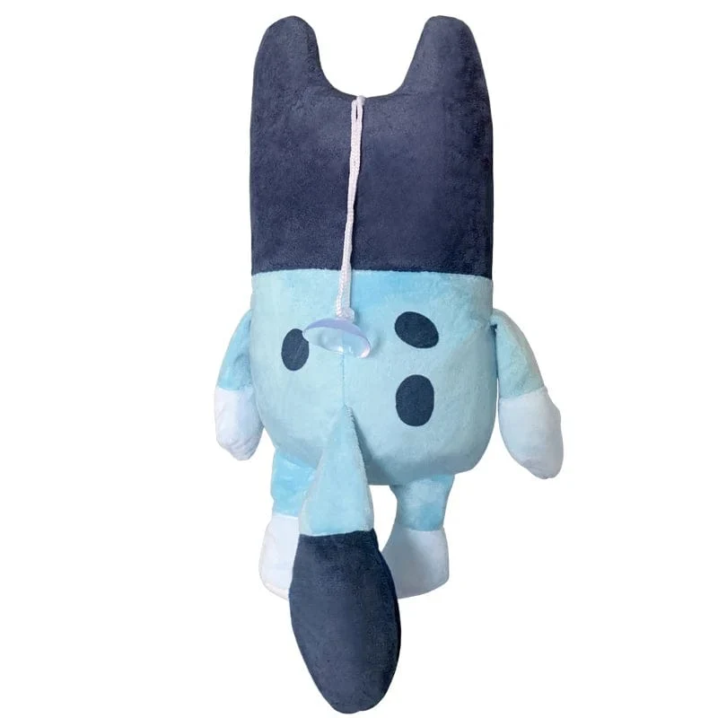 Bluey 28CM Anime Figuren Familie Bingo Plüsch Puppen Animation Peripherie Hund Papa Bandit und Mama Chili Stofftiere Kinder Geschenk