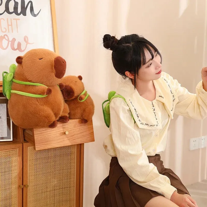 Heißes Capybara-Plüsch-fluffty-Spielzeug Kawaii Chubby Cute Doll Kuscheltiere Weiches Geschenk für Kind
