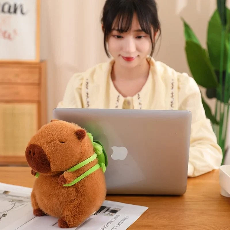 Heißes Capybara-Plüsch-fluffty-Spielzeug Kawaii Chubby Cute Doll Kuscheltiere Weiches Geschenk für Kind