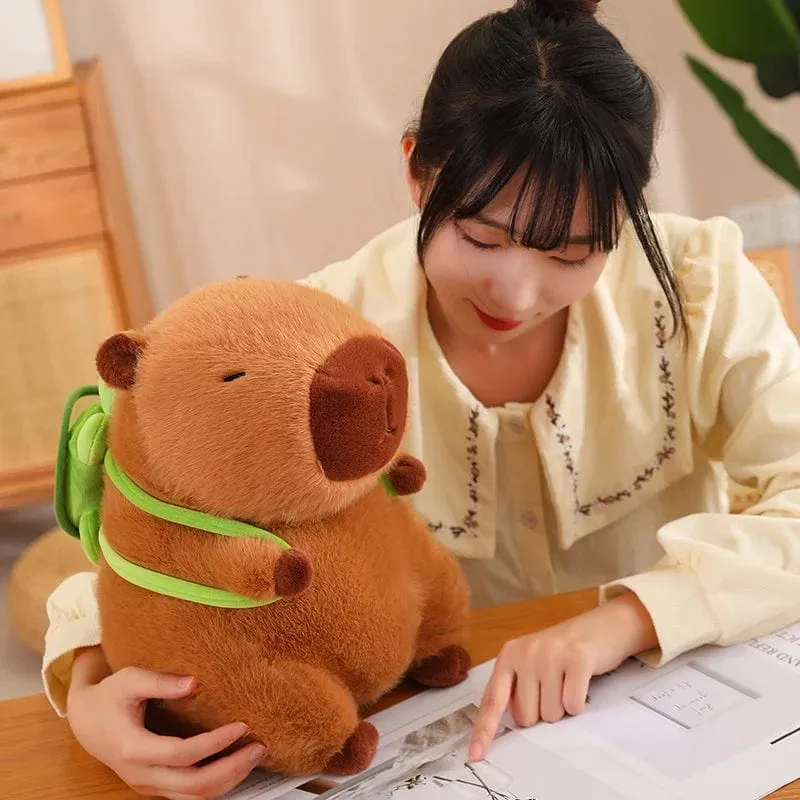 Heißes Capybara-Plüsch-fluffty-Spielzeug Kawaii Chubby Cute Doll Kuscheltiere Weiches Geschenk für Kind