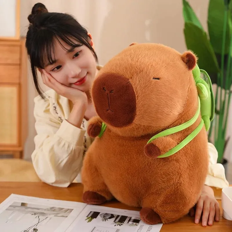 Heißes Capybara-Plüsch-fluffty-Spielzeug Kawaii Chubby Cute Doll Kuscheltiere Weiches Geschenk für Kind