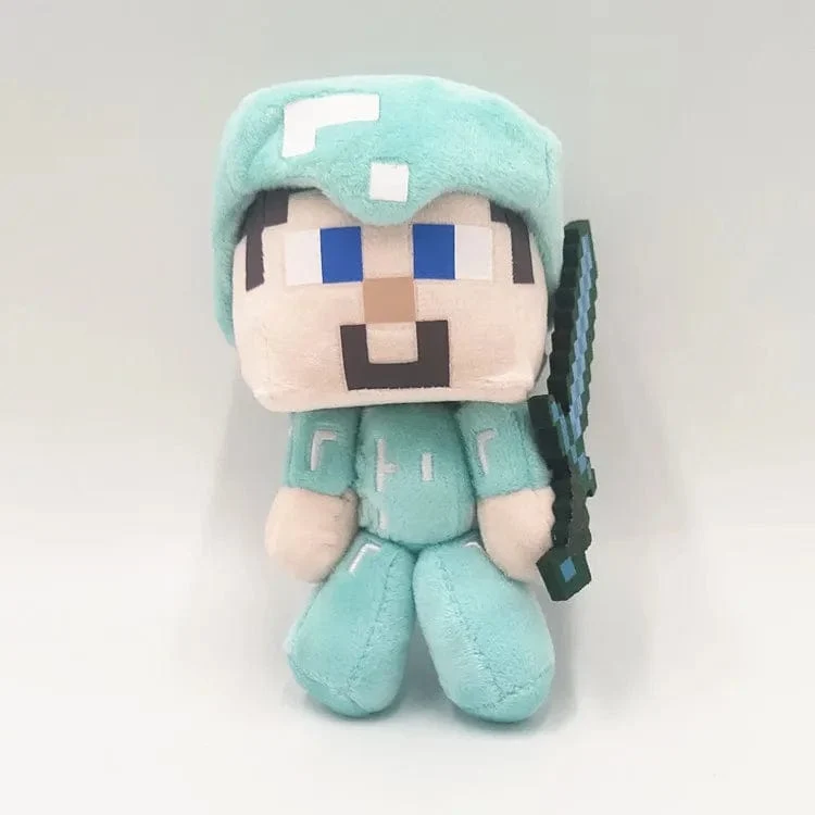 1PC Spielfigur Minecraft Tier Plüsch Puppe Spielzeug Schwein Enderman Creeper Schaf Plushie Soft Collection Puppe