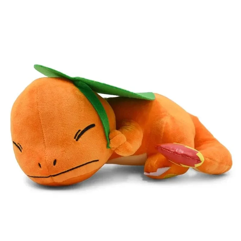 Charmander Schlafender Plüsch Stofftier Cartoons Puppe Weich Niedlich Charakter 11 Zoll