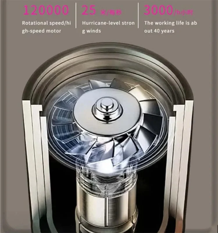 Professioneller Hochgeschwindigkeits-Haartrockner, negative Ionen, 5 Aufsätze, 1600 W, konstante Temperatur, Haarpflege, schneller elektrischer Anionen-Haartrockner
