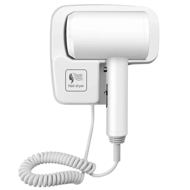 220 V Wandmontierter Haartrockner Hotelbadezimmer-Haartrockner Professioneller Haartrockner mit konstanter Temperatur und Halterbasis, freies Stanzen