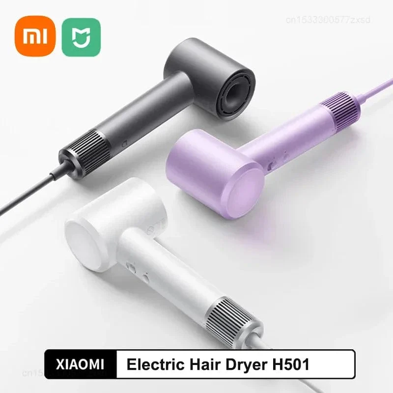 Xiaomi Mijia Elektrischer Haartrockner H501 Hochgeschwindigkeits-Negativionen 110,000 U/min Professionelle Haarpflege 62 m/s Wind 1600 W Schnelltrocknen