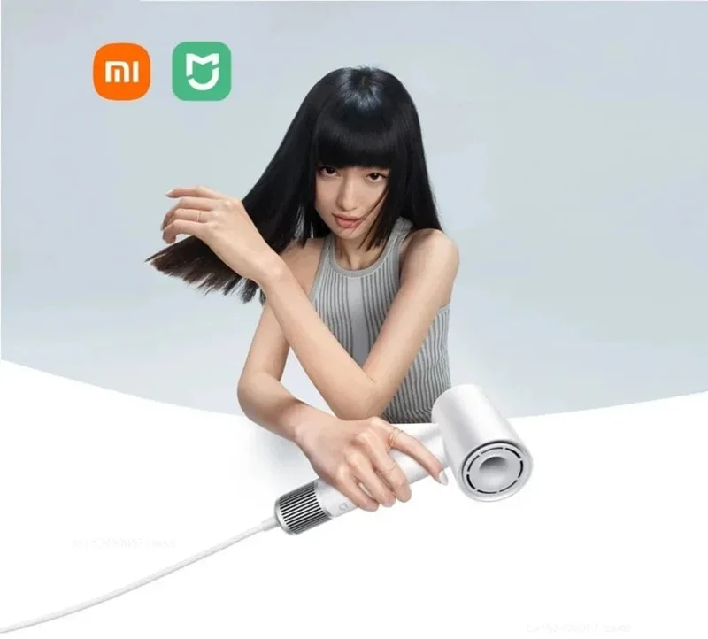 Xiaomi Mijia Elektrischer Haartrockner H501 Hochgeschwindigkeits-Negativionen 110,000 U/min Professionelle Haarpflege 62 m/s Wind 1600 W Schnelltrocknen