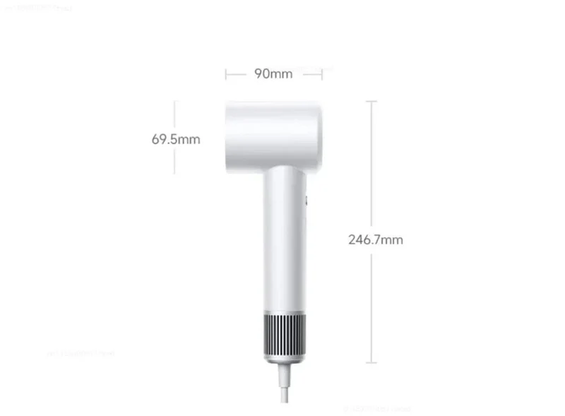 Xiaomi Mijia Elektrischer Haartrockner H501 Hochgeschwindigkeits-Negativionen 110,000 U/min Professionelle Haarpflege 62 m/s Wind 1600 W Schnelltrocknen