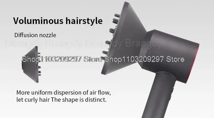 Super-Haartrockner, blattloser Haartrockner, persönliche Haarpflege, Styling, Negativ-Ionen-Tool, Konstante Anionen, elektrische Haartrockner