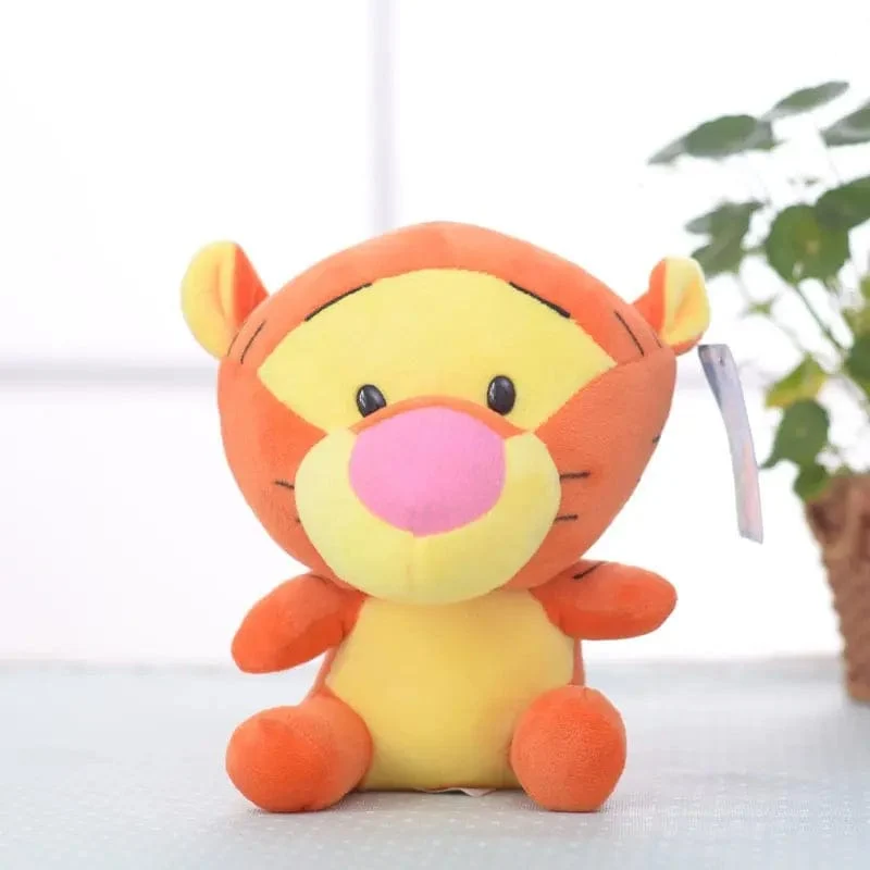 Cartoon Plüsch Pin Winnie The Pooh Mickey Minnie Tigger Piggy Short Stofftier Puppe Puppe Spielzeug Kinder Weihnachtsgeschenk