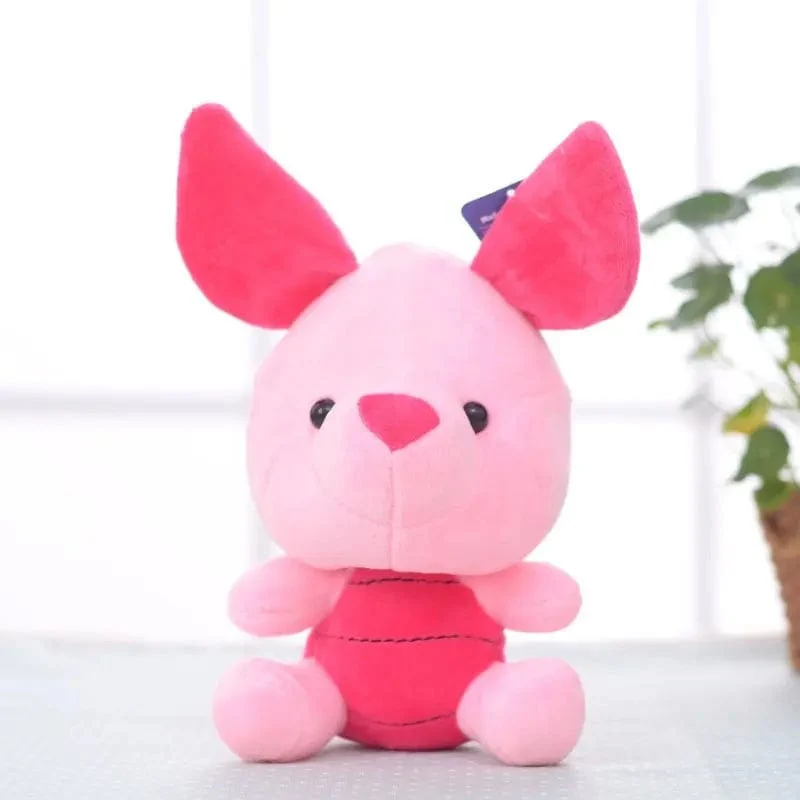 Cartoon Plüsch Pin Winnie The Pooh Mickey Minnie Tigger Piggy Short Stofftier Puppe Puppe Spielzeug Kinder Weihnachtsgeschenk
