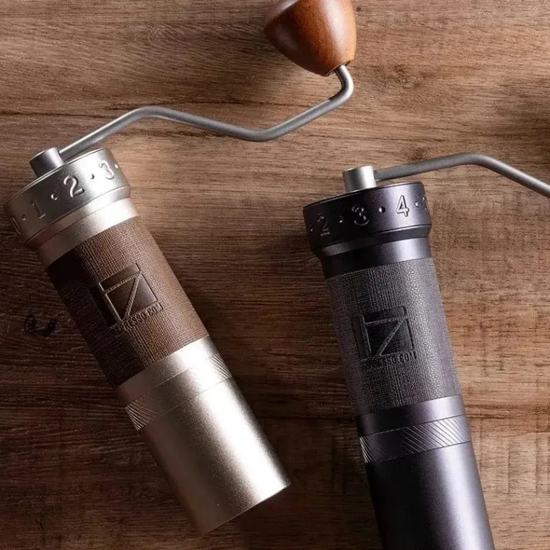 1Zpresso ZP6 Handkurbel-Bohnenmühle Handgebrühter Espresso Tragbare Kaffeemühle Einstellbare 7-Kern-Mahlscheibe 48 mm Gewürzmühle