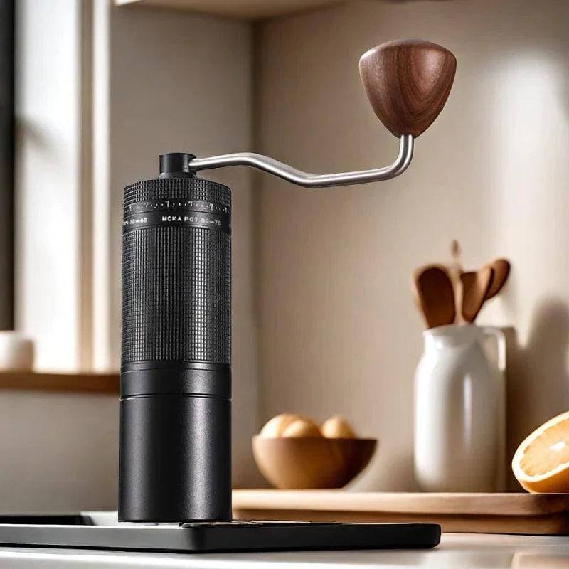 Neu 2024 Kaffeemühle Manuelle 7 Core Bean Kaffeemühle Espresso Tragbare Externe Einstellbare Haushalts Türkische Kaffeemühle