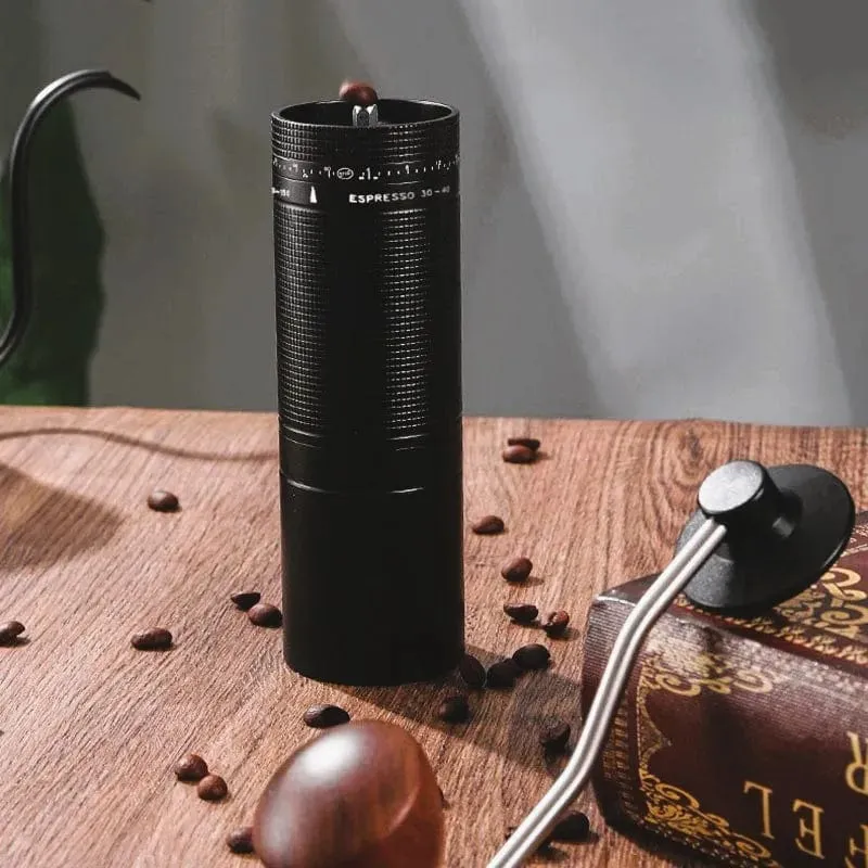 Neu 2024 Kaffeemühle Manuelle 7 Core Bean Kaffeemühle Espresso Tragbare Externe Einstellbare Haushalts Türkische Kaffeemühle