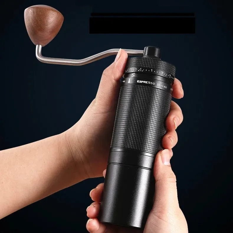 Neu 2024 Kaffeemühle Manuelle 7 Core Bean Kaffeemühle Espresso Tragbare Externe Einstellbare Haushalts Türkische Kaffeemühle