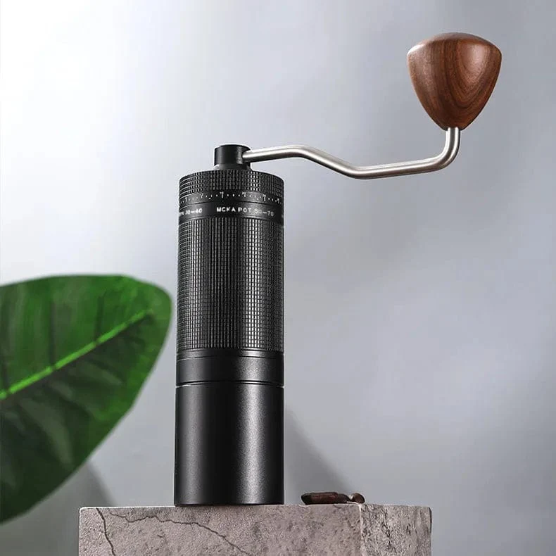 Neu 2024 Kaffeemühle Manuelle 7 Core Bean Kaffeemühle Espresso Tragbare Externe Einstellbare Haushalts Türkische Kaffeemühle