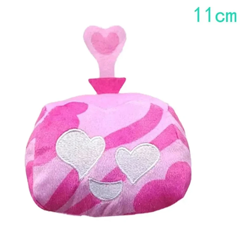11-15 cm Blox Fruits Anime-Spiel Plüschtier Obst Leopardenmuster Box Plüschtier Weiches Plüschfruchtspielzeug Weihnachtsgeschenk für Kinder