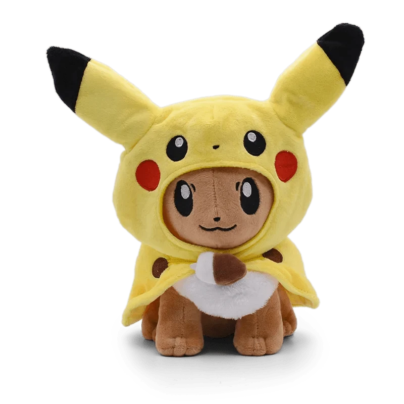 Pikachu Cos Eevee Cosplay Plüschtiere Charizard Peluche Lucario Stofftierpuppe Sammlergeschenk, Cartoon 20-30CM