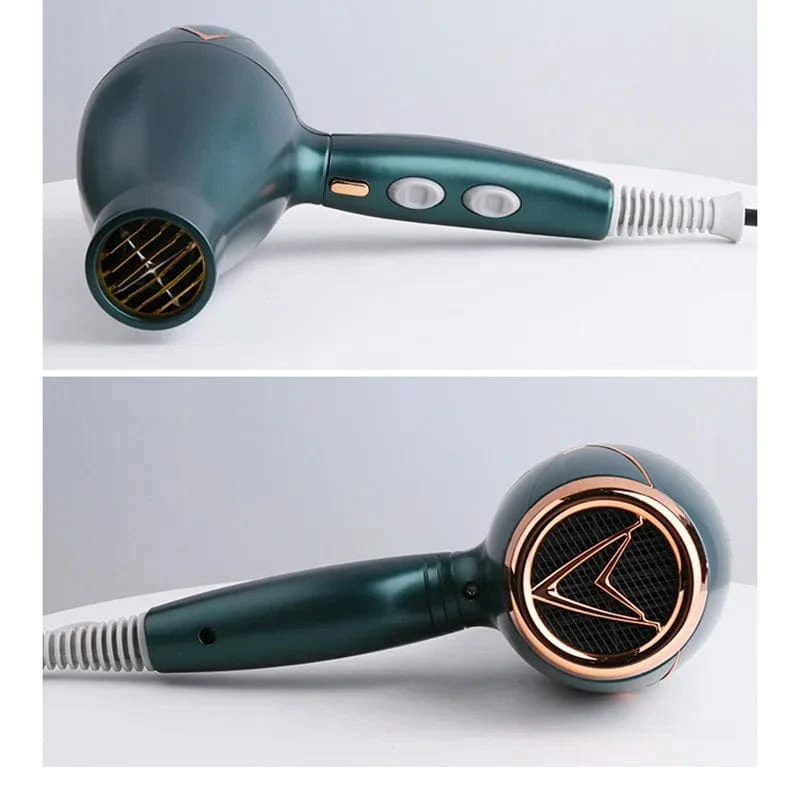Kemei 3500 W Haartrockner mit heißem und kaltem Wind, faltbarer, kompakter Föhn, Haarstyling-Tools für Salons und den Hausgebrauch