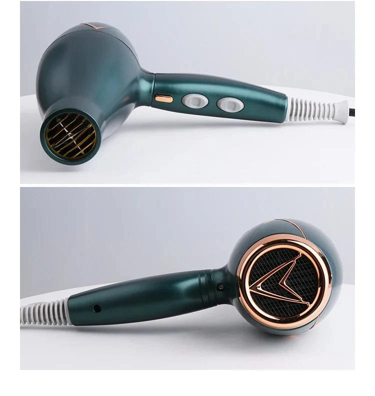 Kemei 3500 W Haartrockner mit heißem und kaltem Wind, faltbarer, kompakter Föhn, Haarstyling-Tools für Salons und den Hausgebrauch