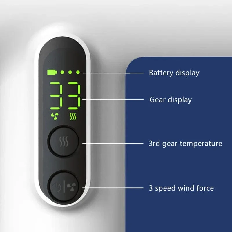 2024 heißer Verkauf Drahtlose Haartrockner 30000 Rpm High-Speed ​​Trocken Kalt Warm Wind Kinderhaus Schlafsaal Reise USB Lade Haar