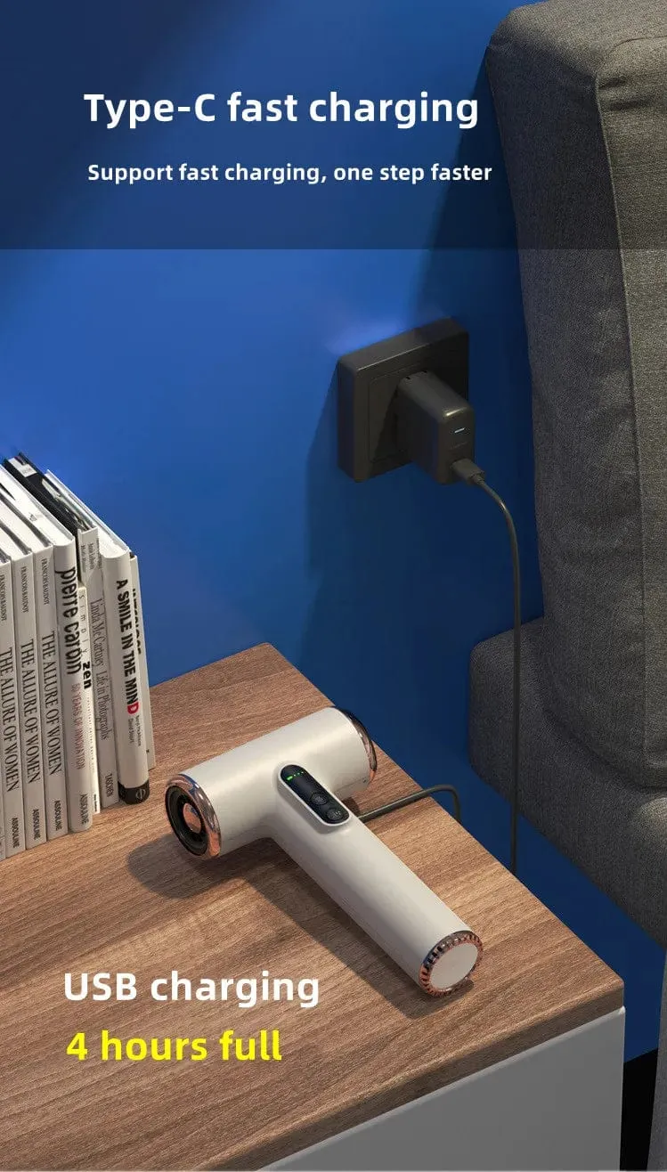 2024 heißer Verkauf Drahtlose Haartrockner 30000 Rpm High-Speed ​​Trocken Kalt Warm Wind Kinderhaus Schlafsaal Reise USB Lade Haar