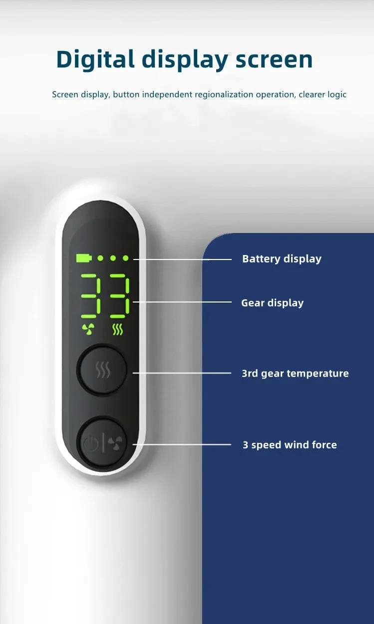2024 heißer Verkauf Drahtlose Haartrockner 30000 Rpm High-Speed ​​Trocken Kalt Warm Wind Kinderhaus Schlafsaal Reise USB Lade Haar