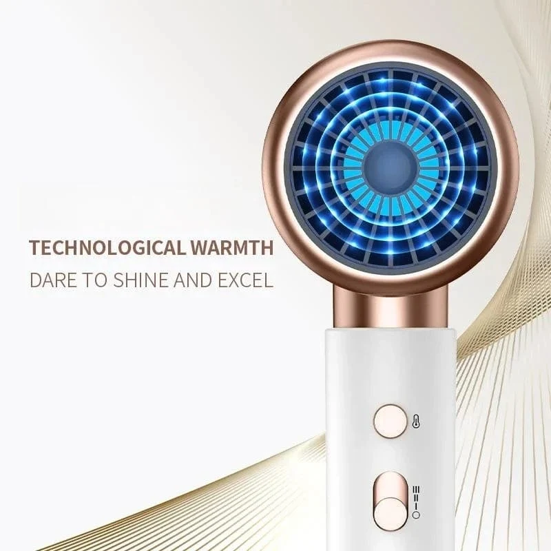 2000W 5. Gang Profi-Haartrockner Negativ-Ionen-Föhn Heiß-Kalt-Wind Airbrush-Haartrockner Starker PowerDryer Salon-Tool