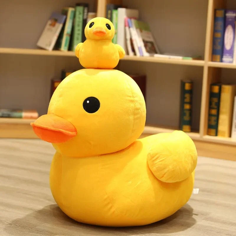 Süßes Plüschtier mit Simulations-Ente, Stockente und kleine gelbe Ente, Plüschtier aus weicher Baumwolle, für Jungen und Mädchen, die besten Geschenke