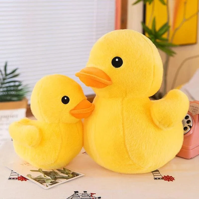 Süßes Plüschtier mit Simulations-Ente, Stockente und kleine gelbe Ente, Plüschtier aus weicher Baumwolle, für Jungen und Mädchen, die besten Geschenke