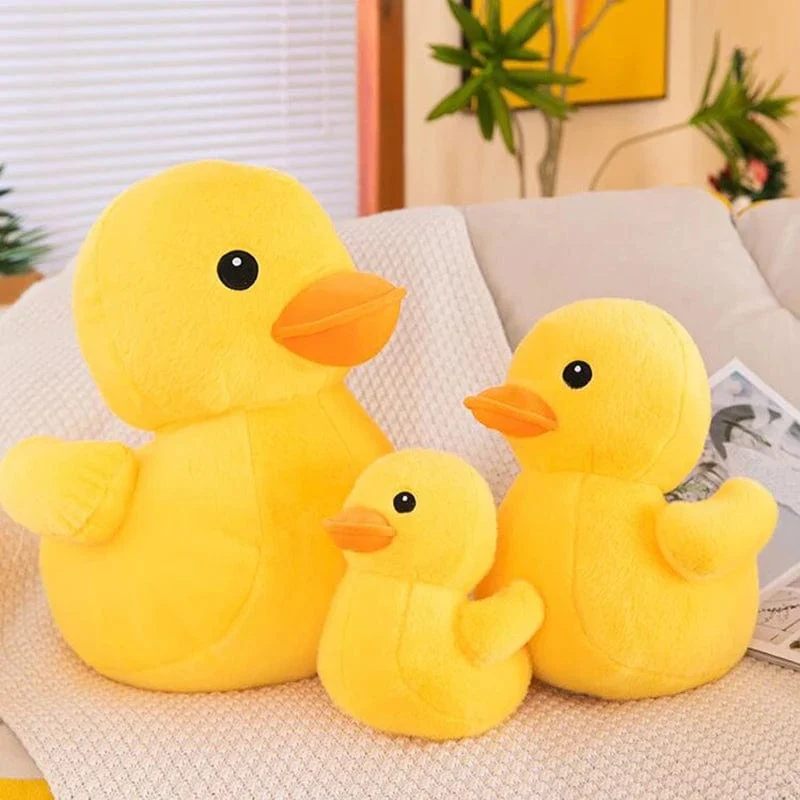 Süßes Plüschtier mit Simulations-Ente, Stockente und kleine gelbe Ente, Plüschtier aus weicher Baumwolle, für Jungen und Mädchen, die besten Geschenke