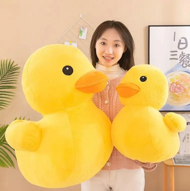 Süßes Plüschtier mit Simulations-Ente, Stockente und kleine gelbe Ente, Plüschtier aus weicher Baumwolle, für Jungen und Mädchen, die besten Geschenke