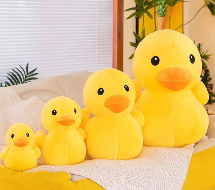 Süßes Plüschtier mit Simulations-Ente, Stockente und kleine gelbe Ente, Plüschtier aus weicher Baumwolle, für Jungen und Mädchen, die besten Geschenke