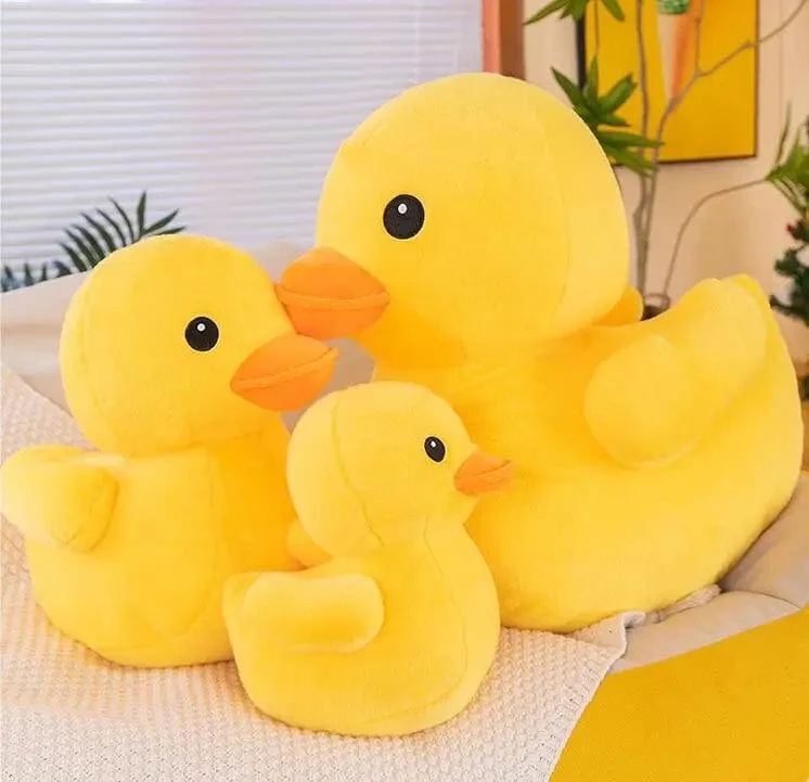 Süßes Plüschtier mit Simulations-Ente, Stockente und kleine gelbe Ente, Plüschtier aus weicher Baumwolle, für Jungen und Mädchen, die besten Geschenke