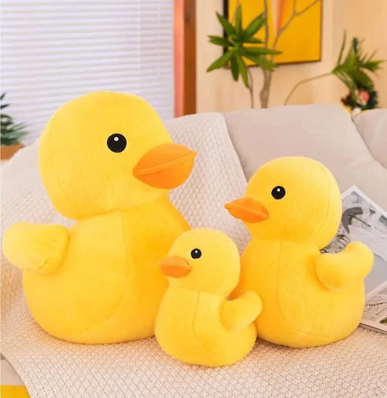 Süßes Plüschtier mit Simulations-Ente, Stockente und kleine gelbe Ente, Plüschtier aus weicher Baumwolle, für Jungen und Mädchen, die besten Geschenke
