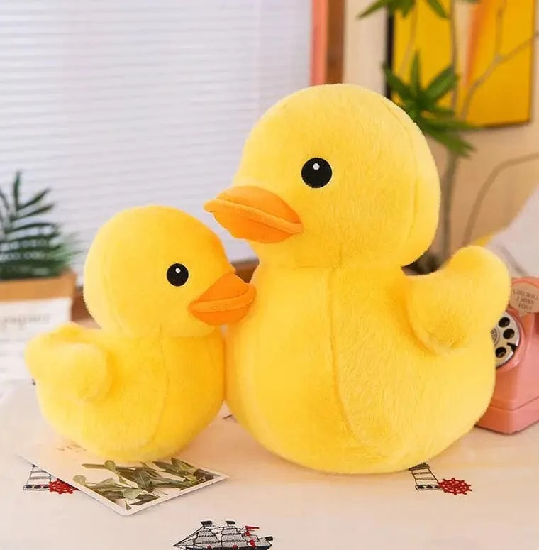 Süßes Plüschtier mit Simulations-Ente, Stockente und kleine gelbe Ente, Plüschtier aus weicher Baumwolle, für Jungen und Mädchen, die besten Geschenke