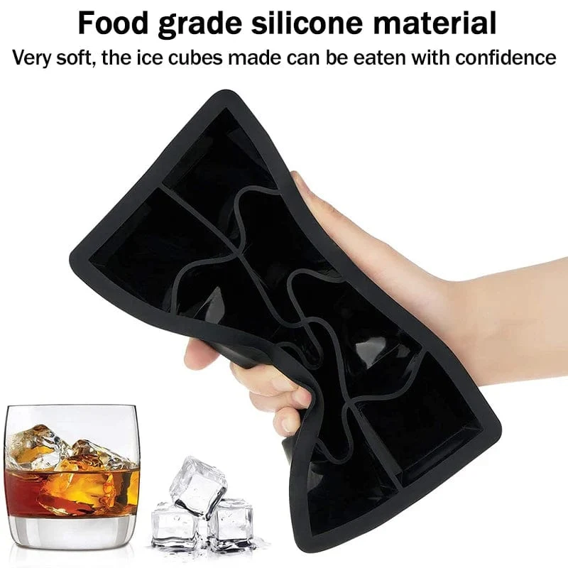 160 Grid Big Ice Tray Mold Giant Jumbo Large Food Grade Silikon Ice Cube Square Tray Mold DIY Ice Maker Ice Cube Tray
