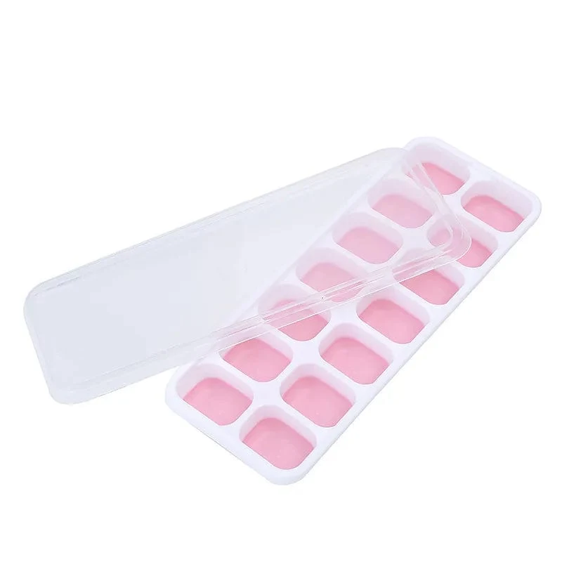 160 Grid Big Ice Tray Mold Giant Jumbo Large Food Grade Silikon Ice Cube Square Tray Mold DIY Ice Maker Ice Cube Tray