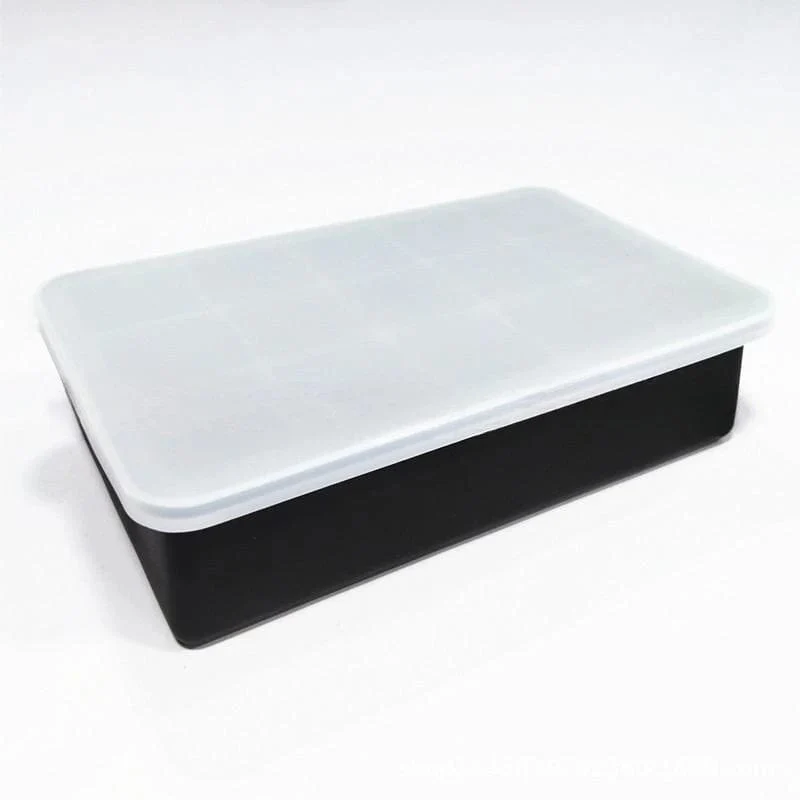 160 Grid Big Ice Tray Mold Giant Jumbo Large Food Grade Silikon Ice Cube Square Tray Mold DIY Ice Maker Ice Cube Tray