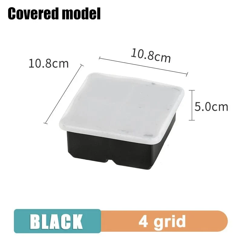 160 Grid Big Ice Tray Mold Giant Jumbo Large Food Grade Silikon Ice Cube Square Tray Mold DIY Ice Maker Ice Cube Tray