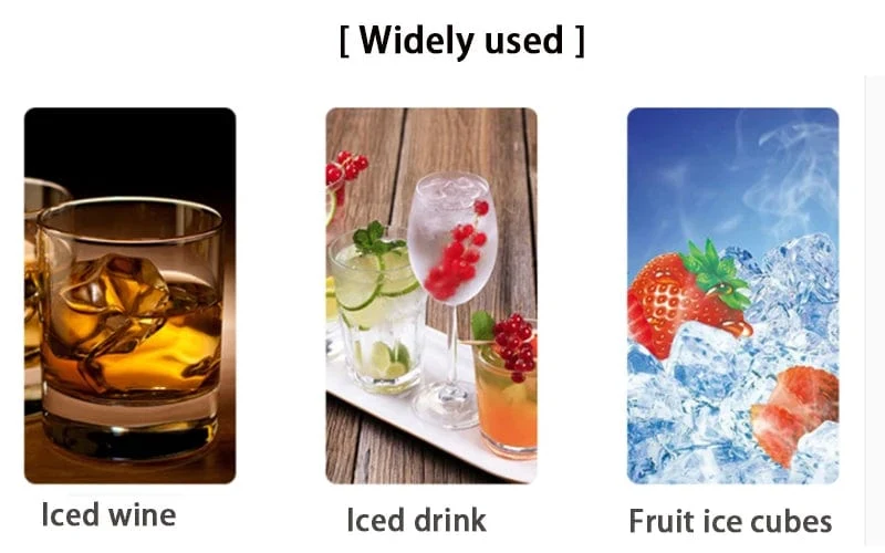 160 Grid Big Ice Tray Mold Giant Jumbo Large Food Grade Silikon Ice Cube Square Tray Mold DIY Ice Maker Ice Cube Tray