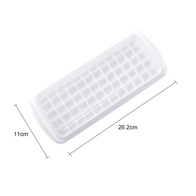 12/48/60 Grids Ice Cube Tray Kunststoff Ice Cube Maker Kugel Form für Cocktail Saft Whisky Ice Cube Tray Mit Deckel Küche Werkzeug