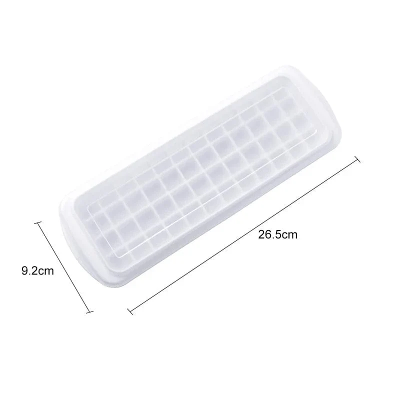 12/48/60 Grids Ice Cube Tray Kunststoff Ice Cube Maker Kugel Form für Cocktail Saft Whisky Ice Cube Tray Mit Deckel Küche Werkzeug